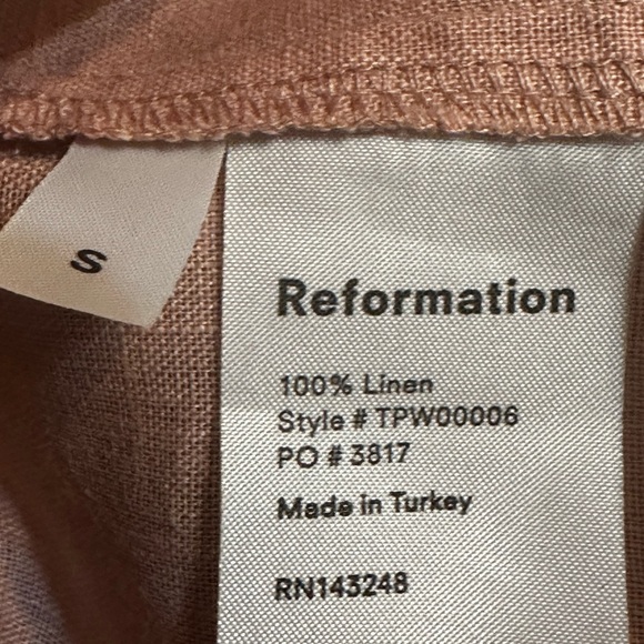 Reformation Blush Ruffle Collar Top - Picture 8 of 9